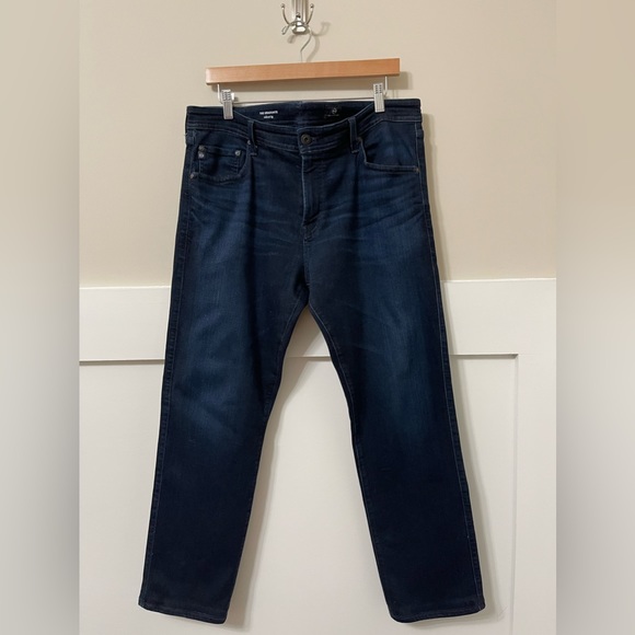 AG Adriano Goldschmied Graduate Tailored Leg Denim Men Jeans Size 36X34 - Picture 3 of 9